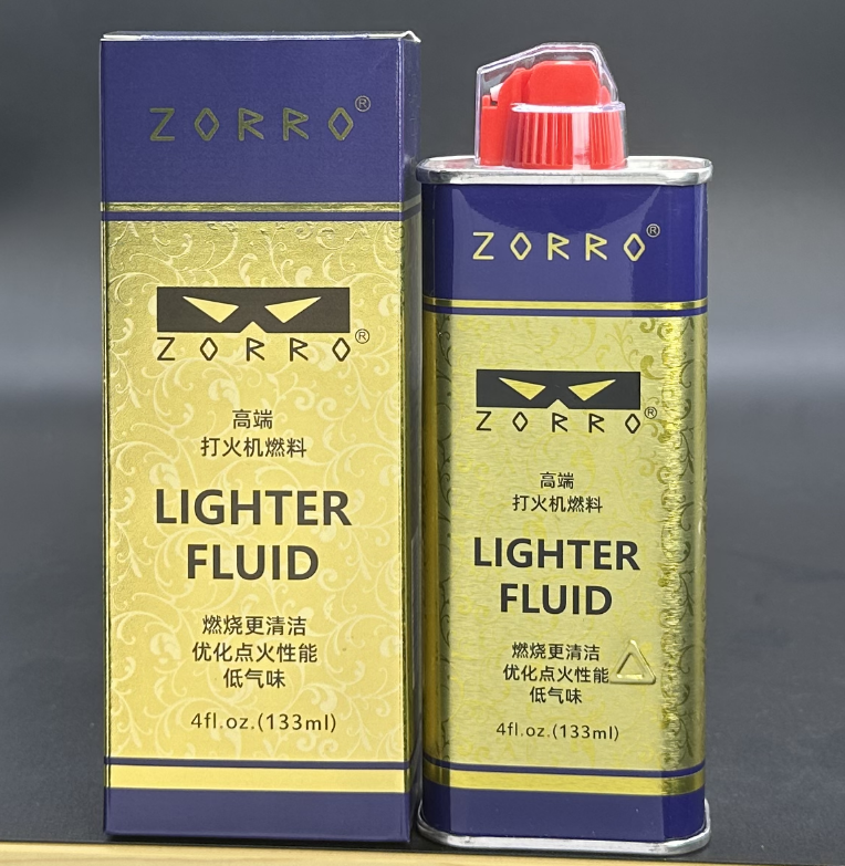 佐罗二代高端打火机燃料清洁优质点火性能低气味火机金油打火机油
