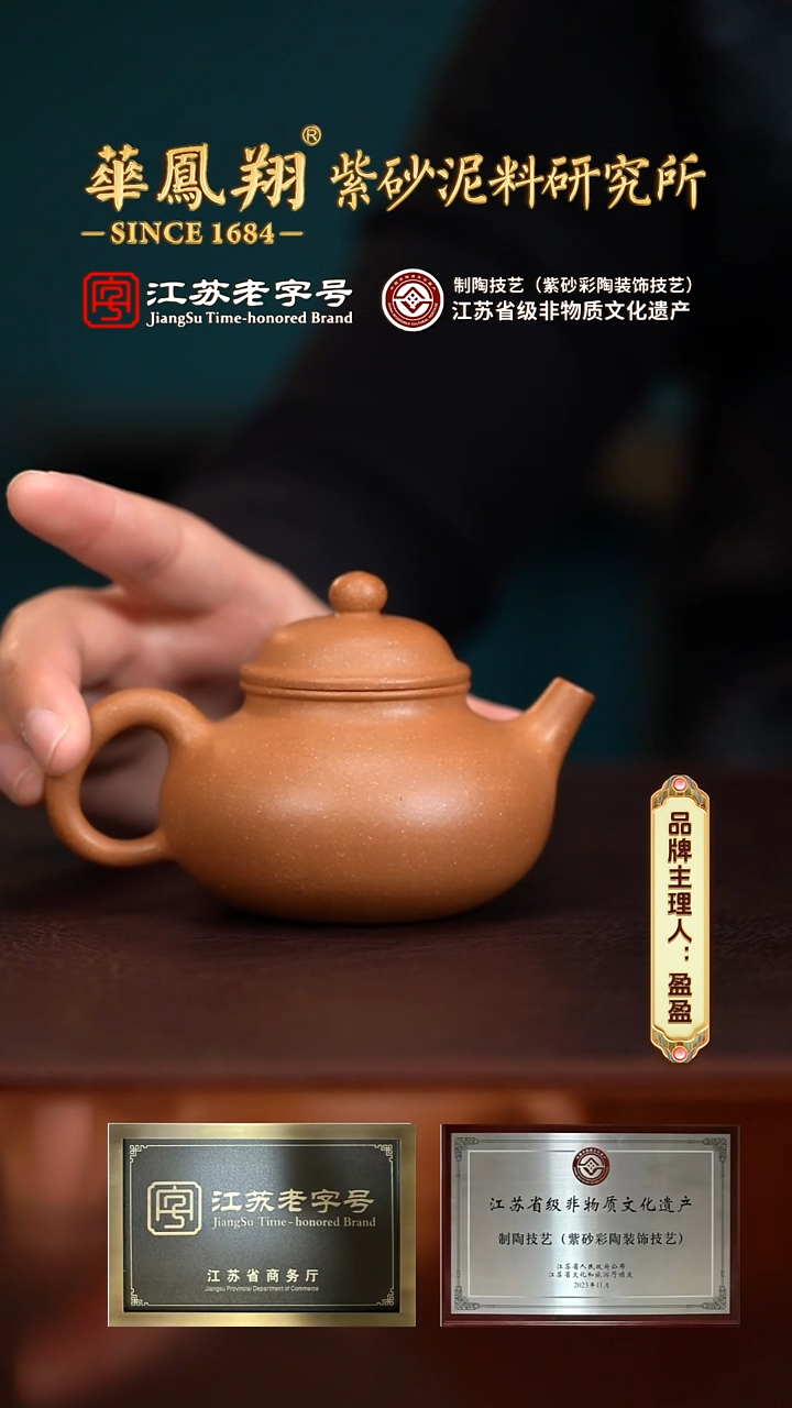 【闪购商品】紫砂茶壶TZ15662唐潘妍大容天降坡泥