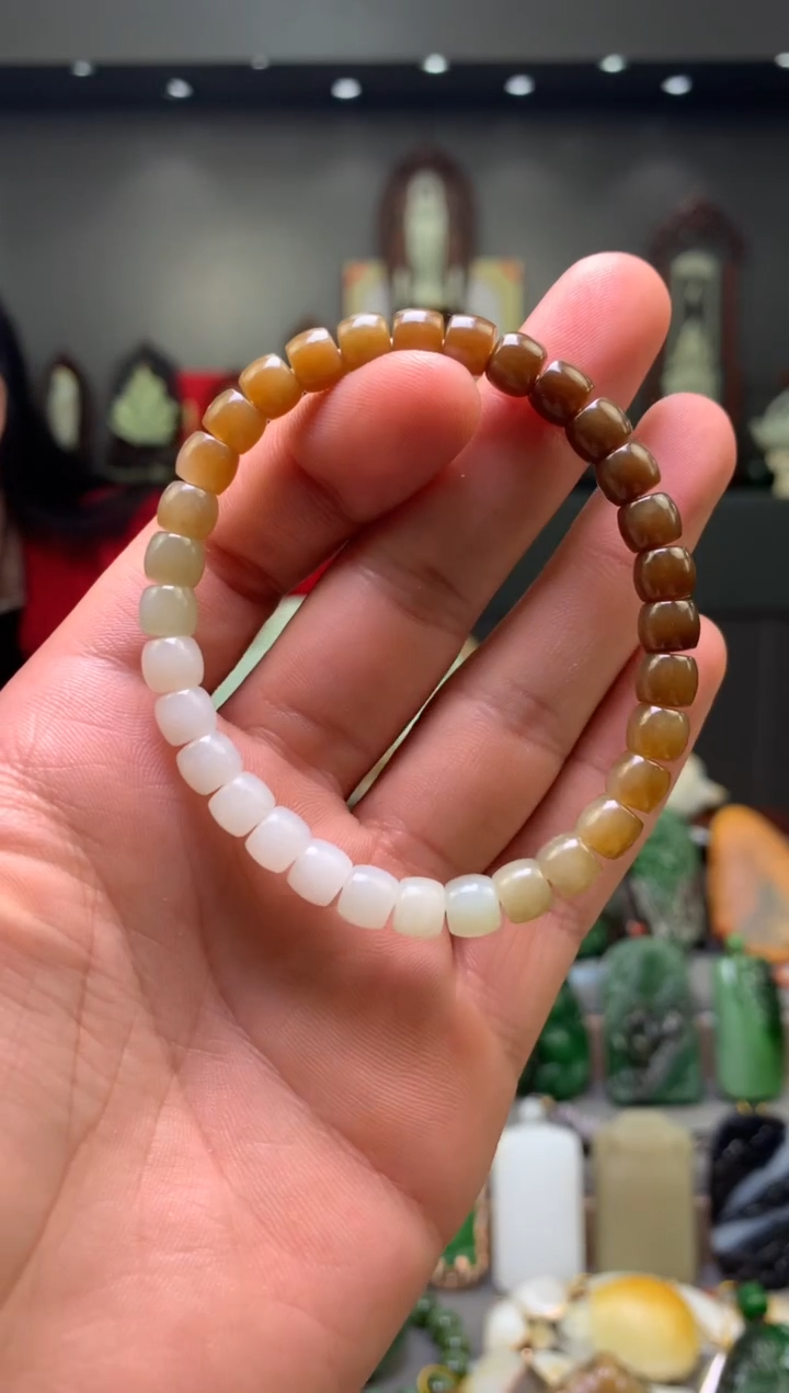 【闪购商品】和田玉手串未镶嵌手串（多样性发货）