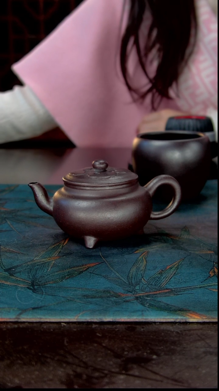 茶壶紫砂纯料石红全手工