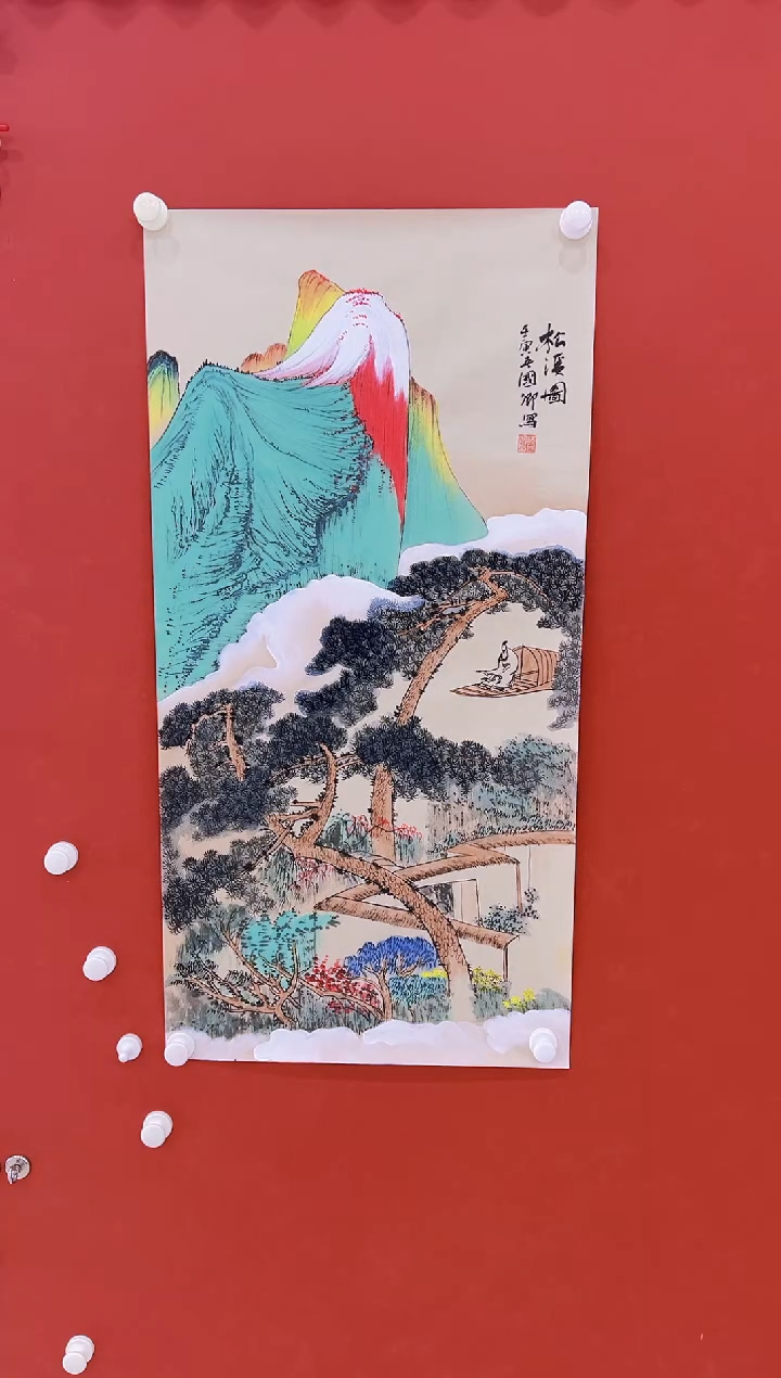 【闪购商品】国画沈国卿     4.5平尺   证书