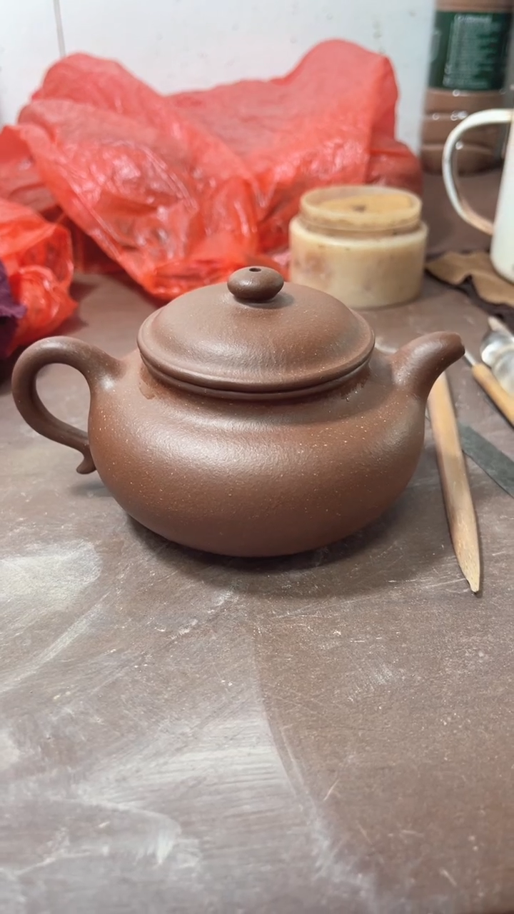 茶壶紫砂南**战全手工仿古壶