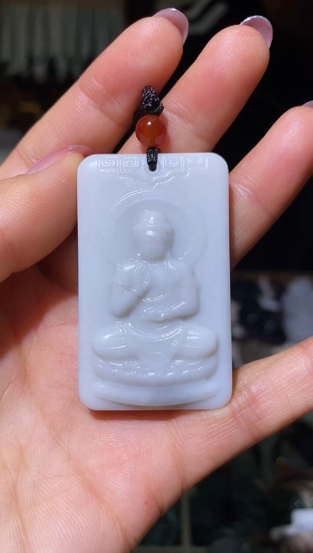 颈饰未镶嵌和田玉1