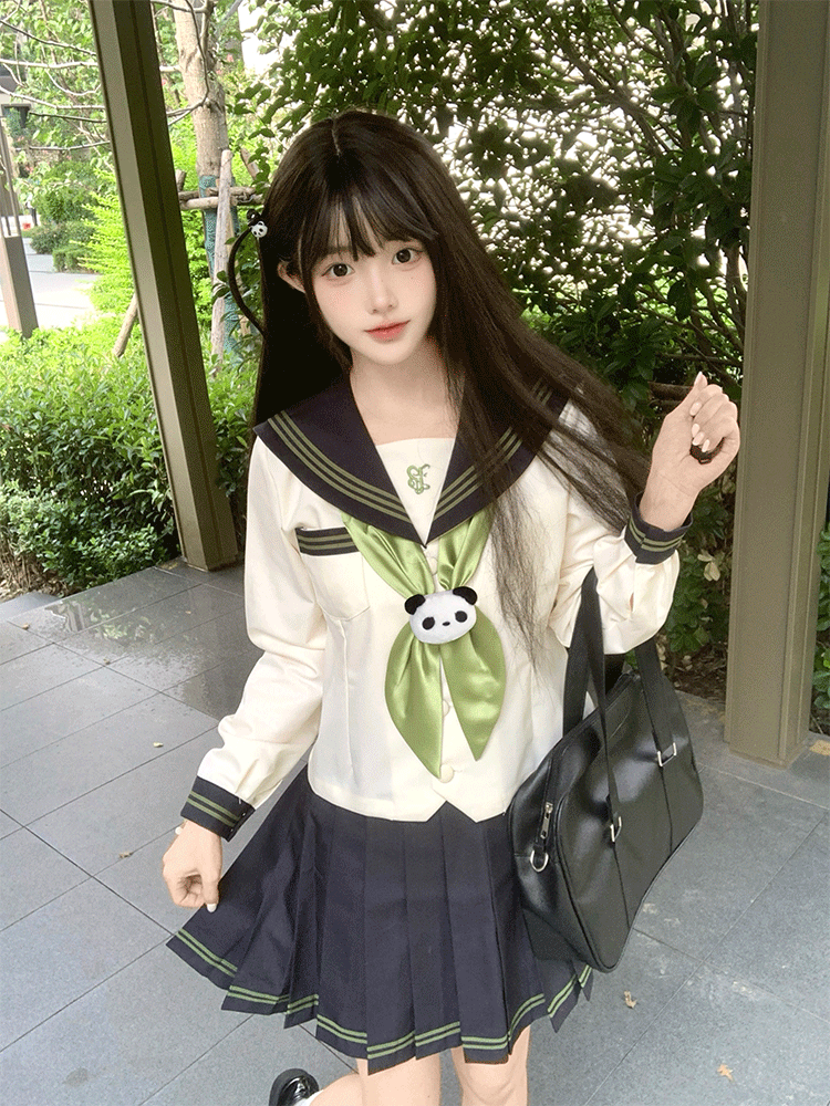 愿望清单JK【秋序】原创制服水手服日系学院风软妹甜妹套装小清新