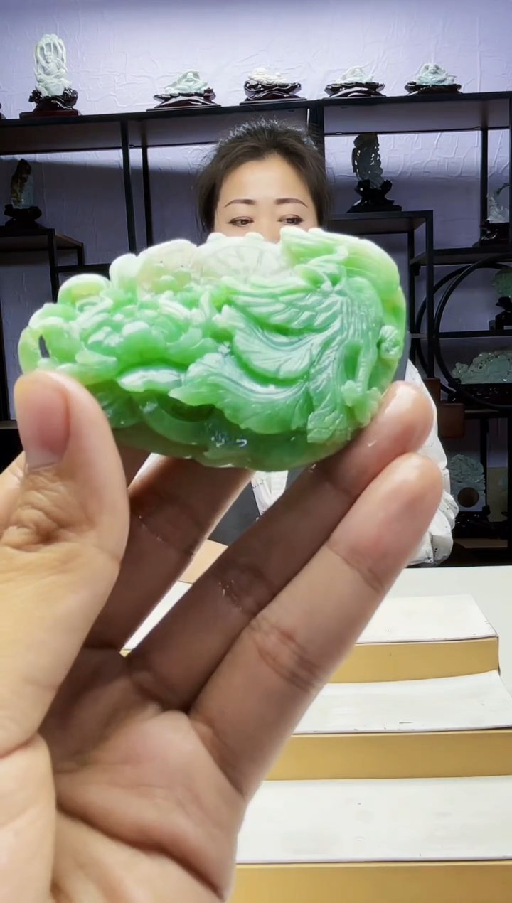 【闪购商品】定制翡翠未镶嵌毛货02150059