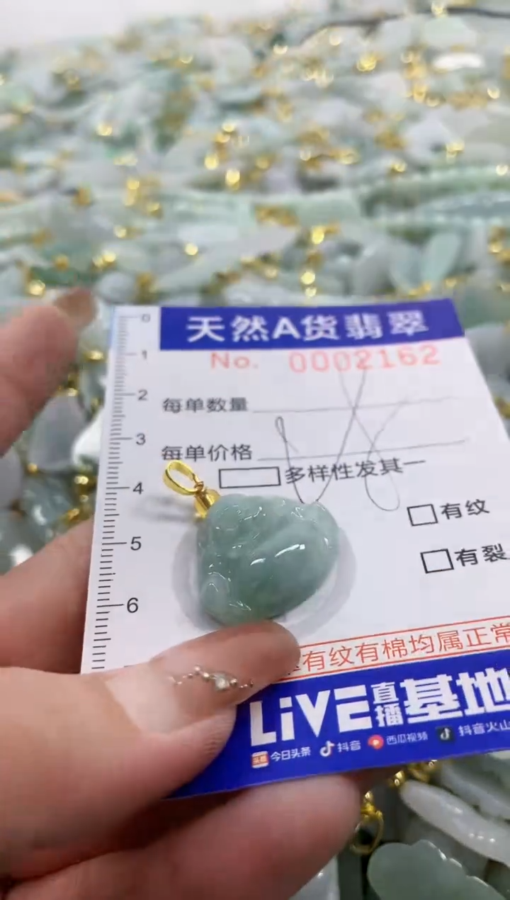 颈饰未镶嵌翡翠天然A货翡翠