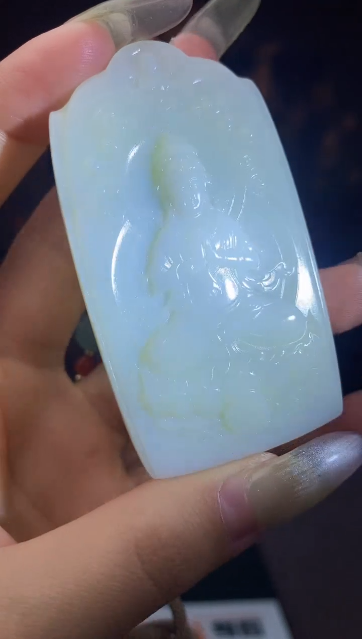 和田玉未镶嵌颈饰C769