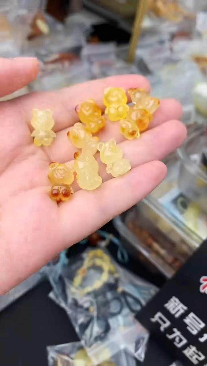 蜜蜡未镶嵌珠宝奇石8多样性发一件