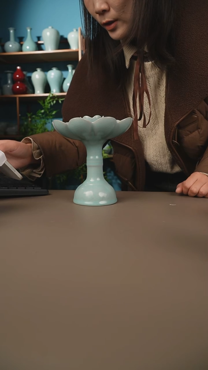 仿古礼盒烛台微暇    