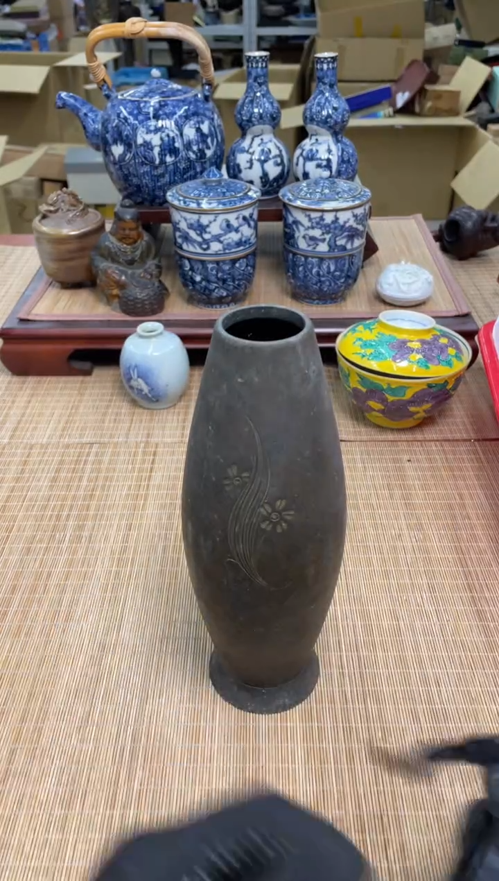 101号铜瓶子中古物品谨慎参拍直播链接