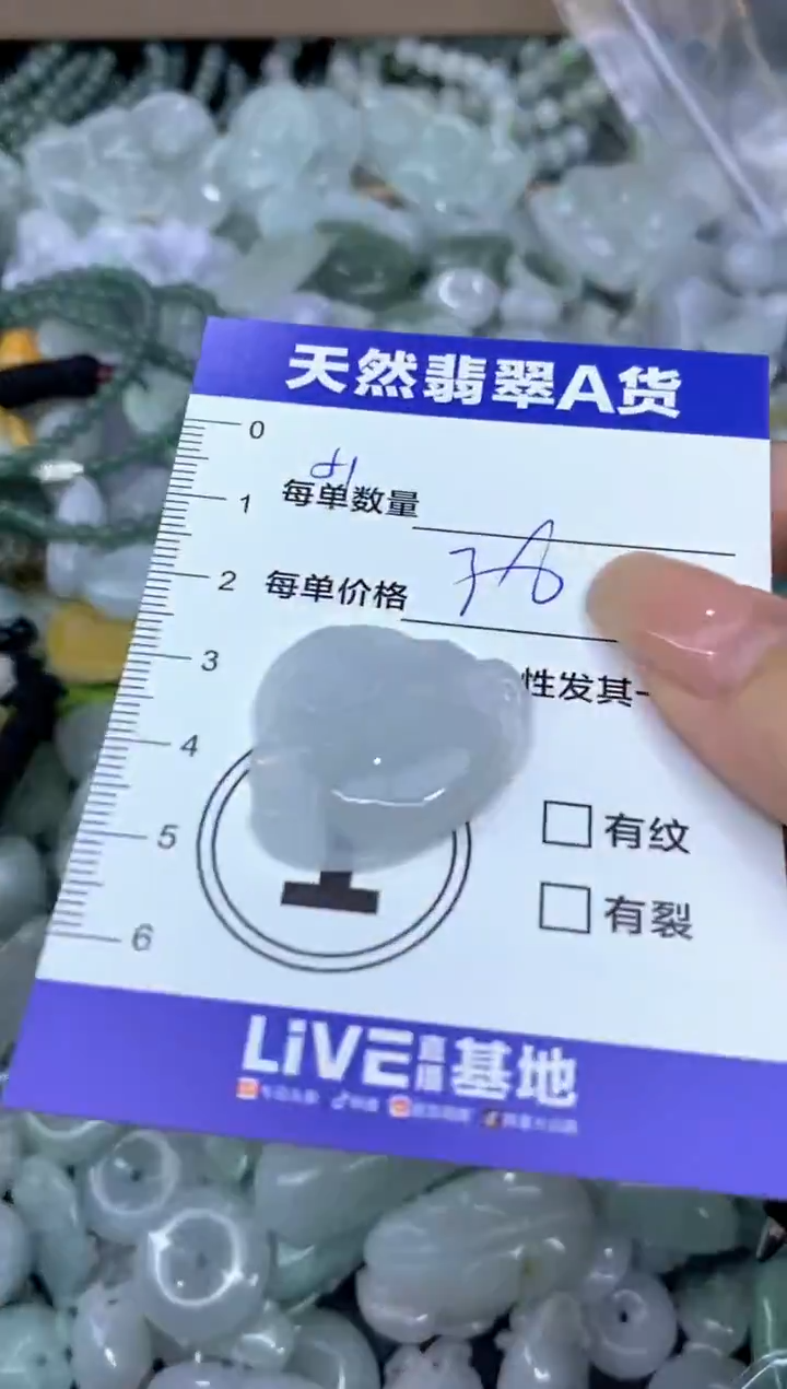 颈饰未镶嵌翡翠天然翡翠A货批量多样性发一件