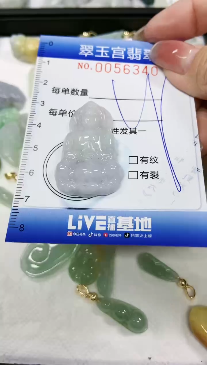 【闪购商品】翡翠颈饰未镶嵌闪购0056340