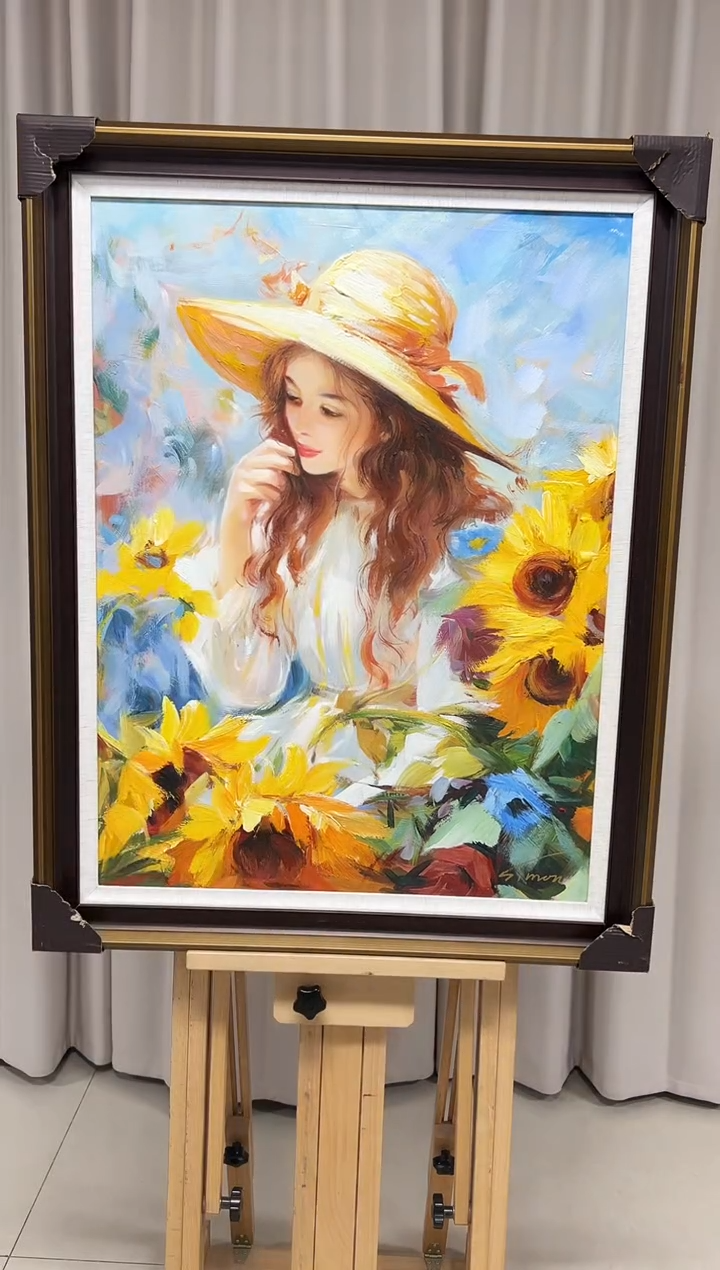 【闪购商品】绘画陶宗健-60x80-油画作品