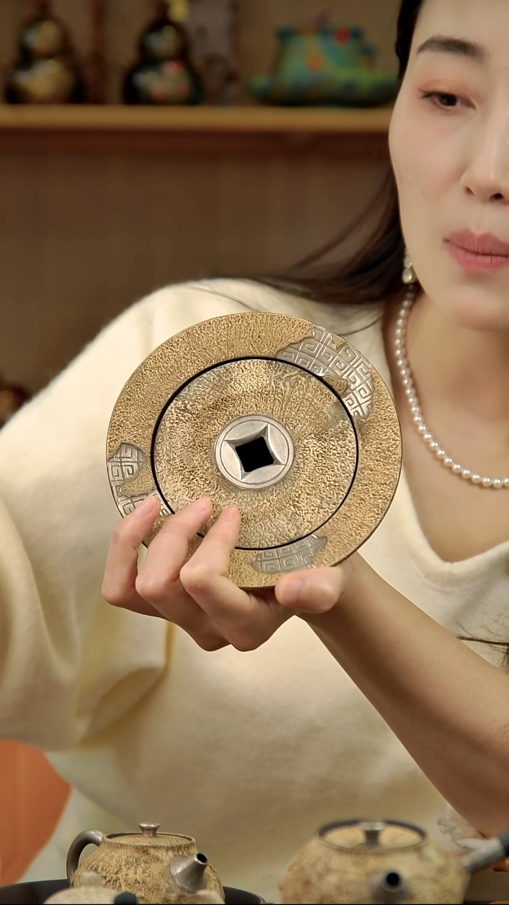 言野手作 粉引仿古云舒建水