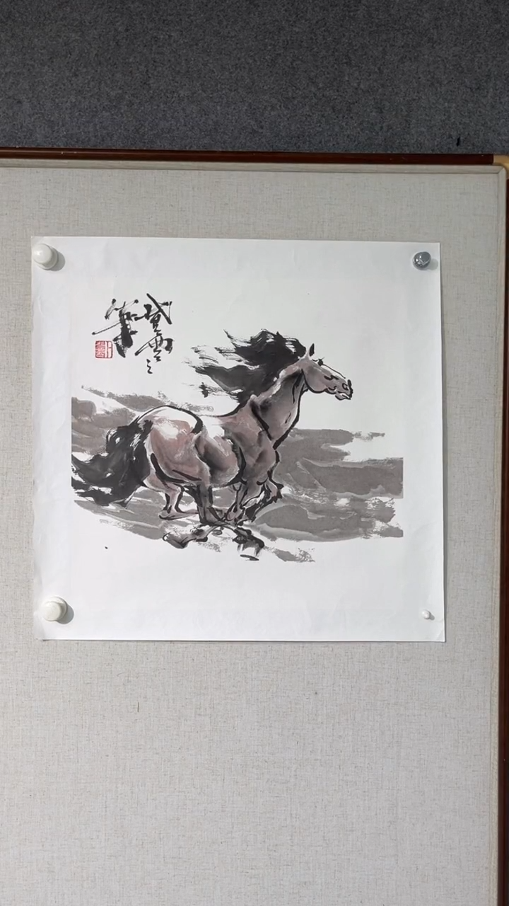 国画卜登云老师三尺斗方