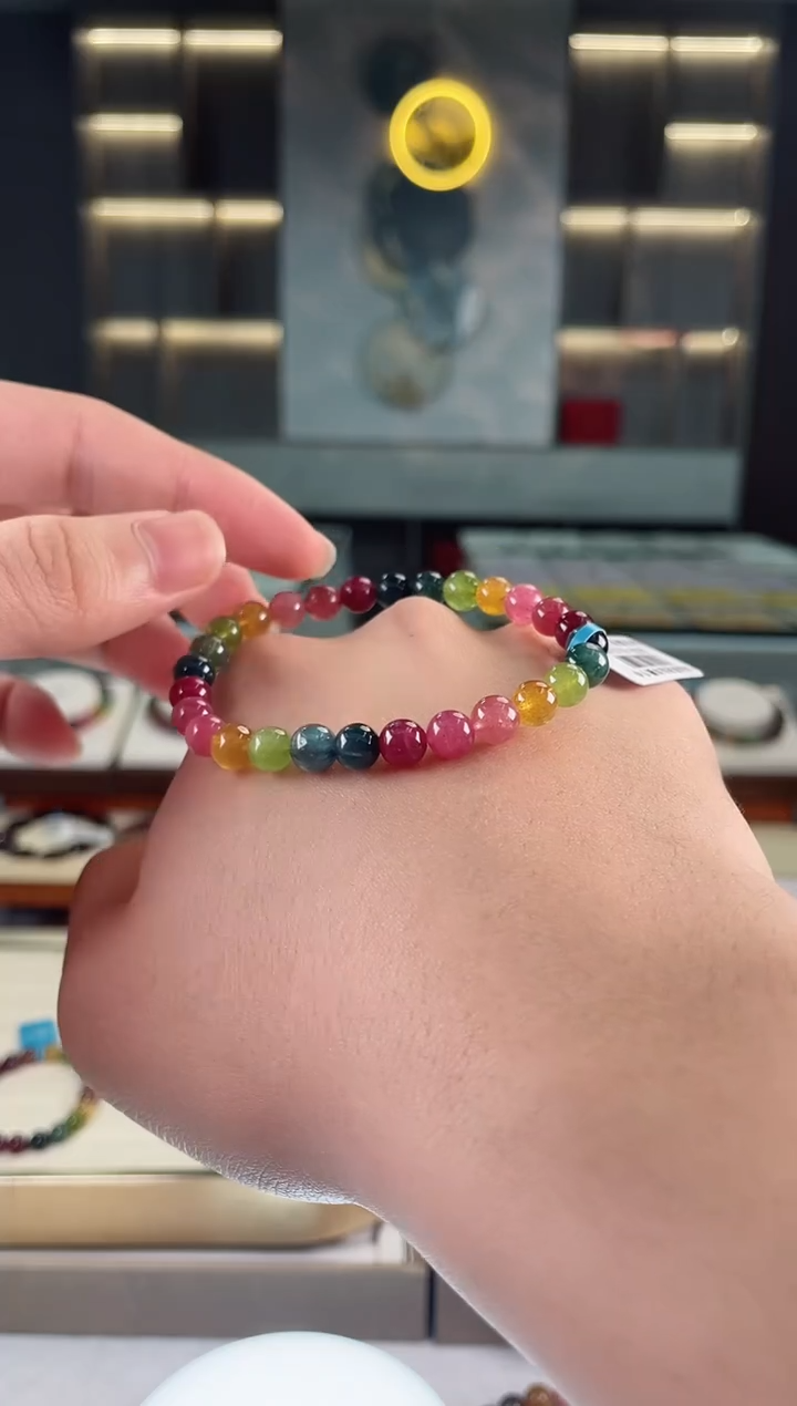 【闪购商品】碧玺单圈手串未镶嵌（多样性发一条）Y