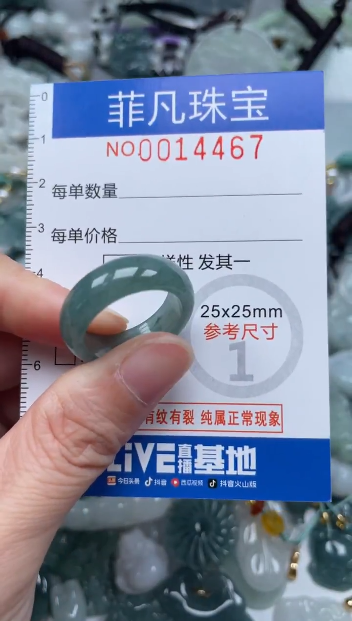 颈饰未镶嵌翡翠14467