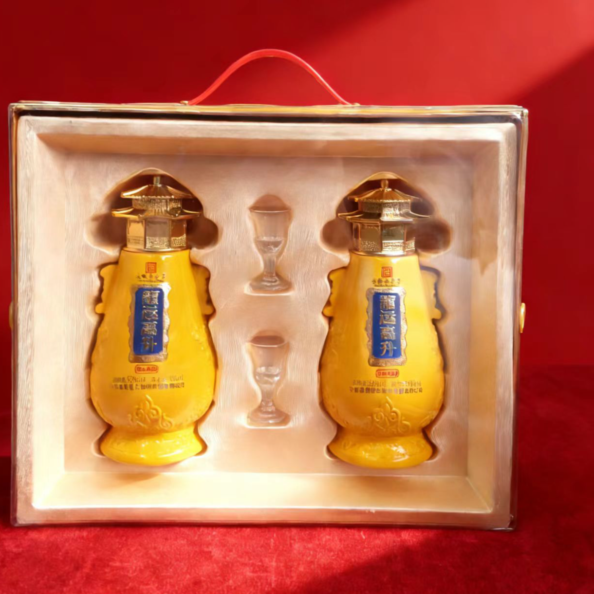 文公台龍运高升70周年盛世典藏高品质浓香型52度500ml×2瓶