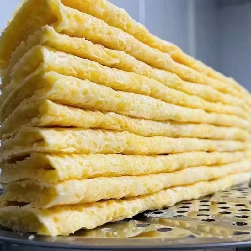 内蒙古纯手工奶皮子5张/130g~150g，%100生牛乳（半干湿）