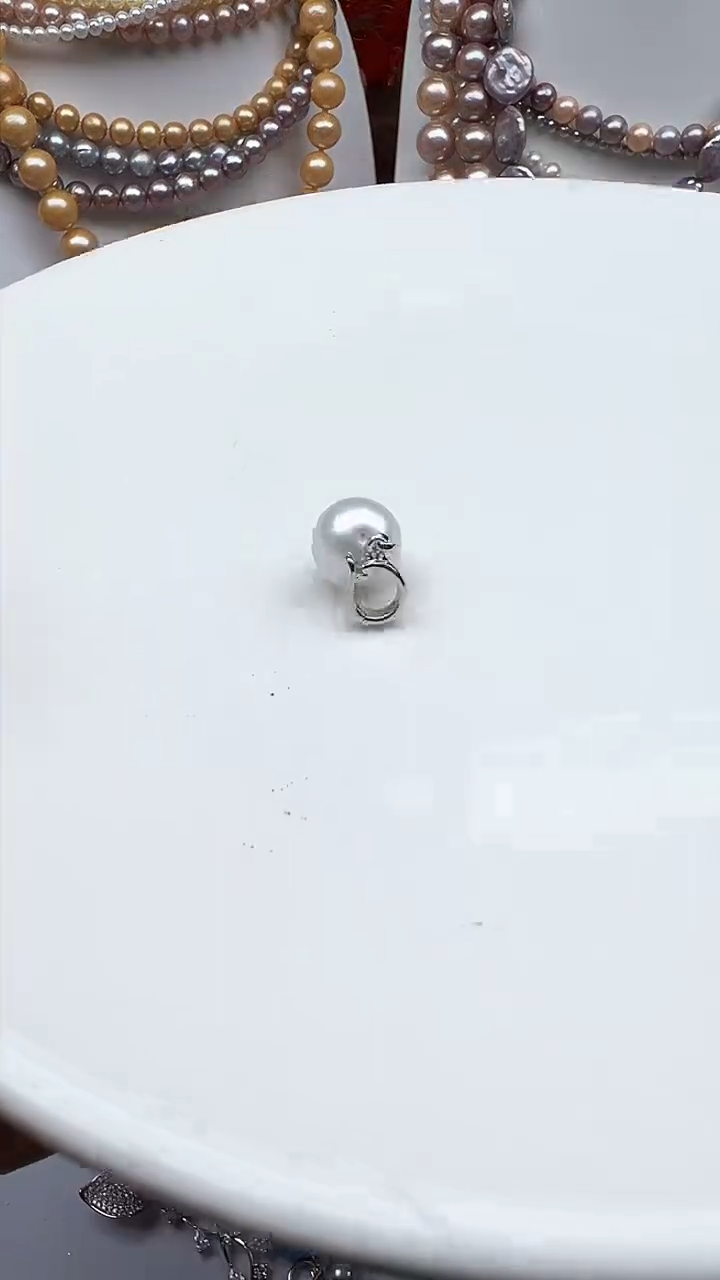 淡水珍珠未镶嵌颈饰1