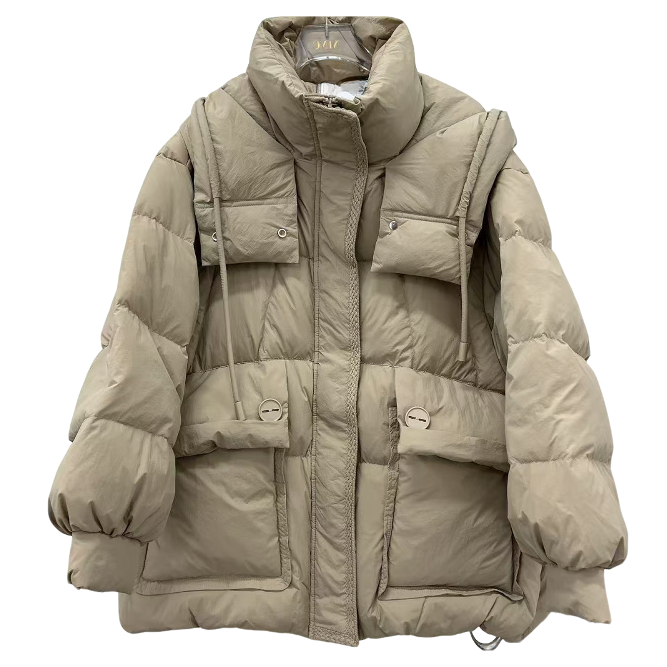 【小依专享】Y5F56036B新款工装风长款羽绒服-6036