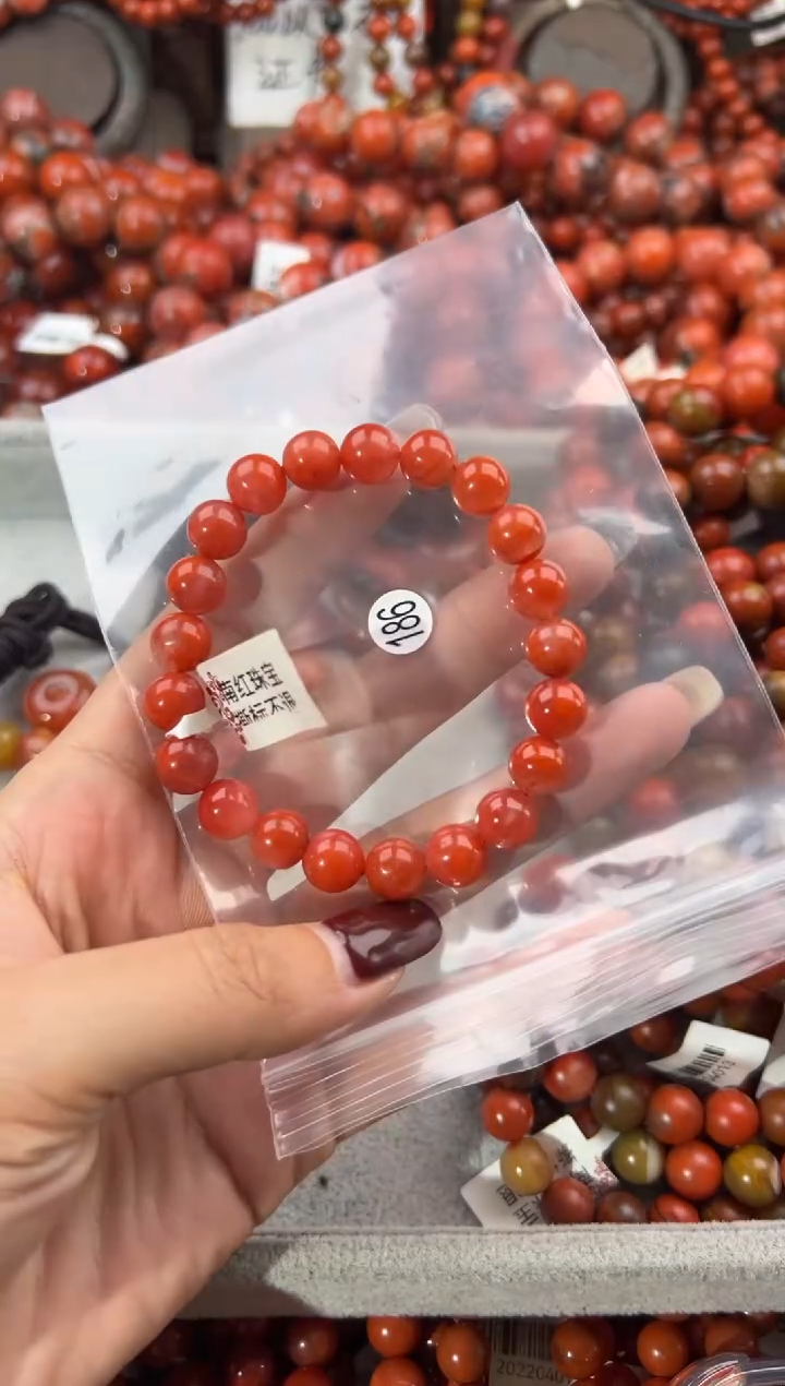 未镶嵌手串南红玛瑙9