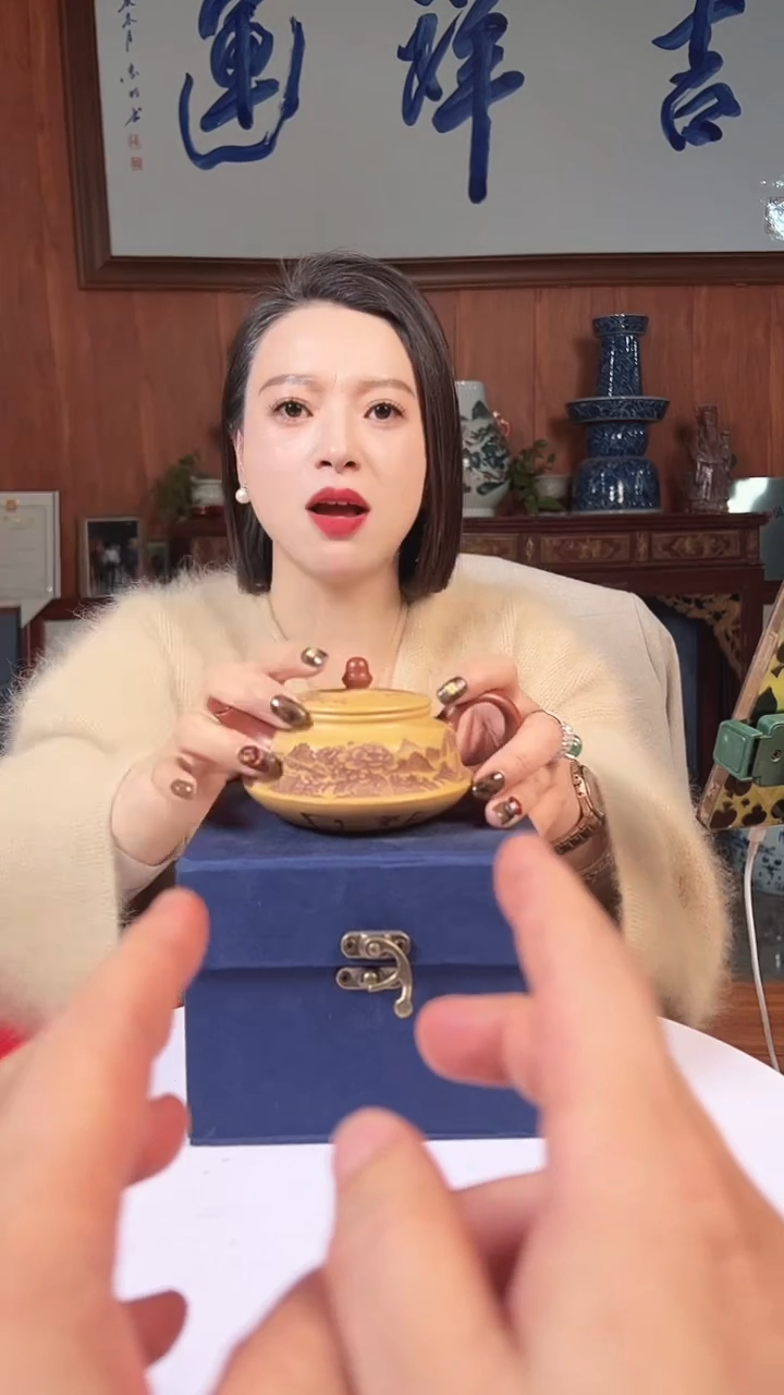 摆件陶景德镇精美陶瓷