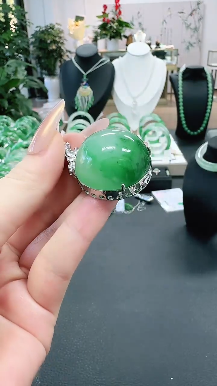未镶嵌1石英质玉（非洲翠）/7248