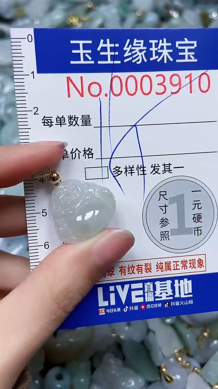 【闪购商品】翡翠颈饰未镶嵌闪购00003910