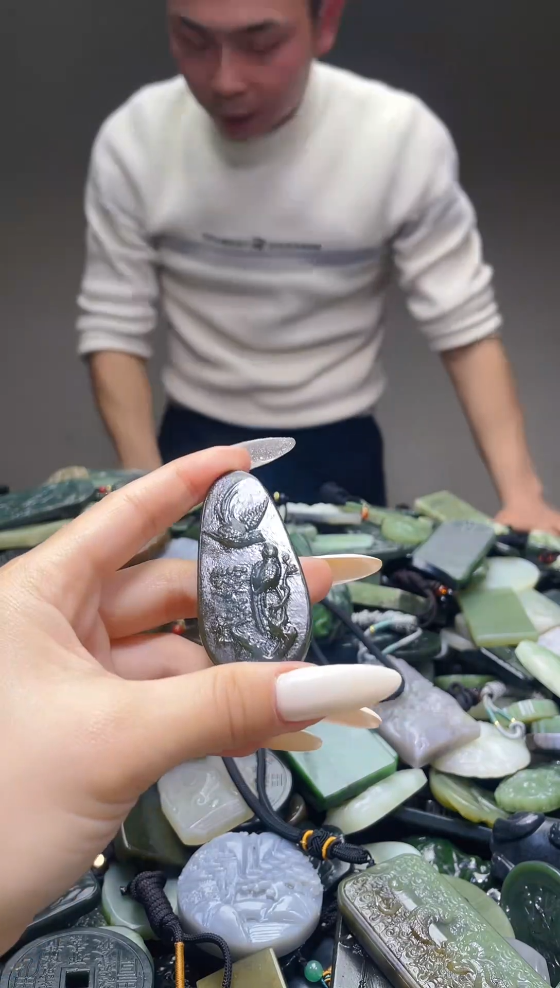 颈饰未镶嵌和田玉544