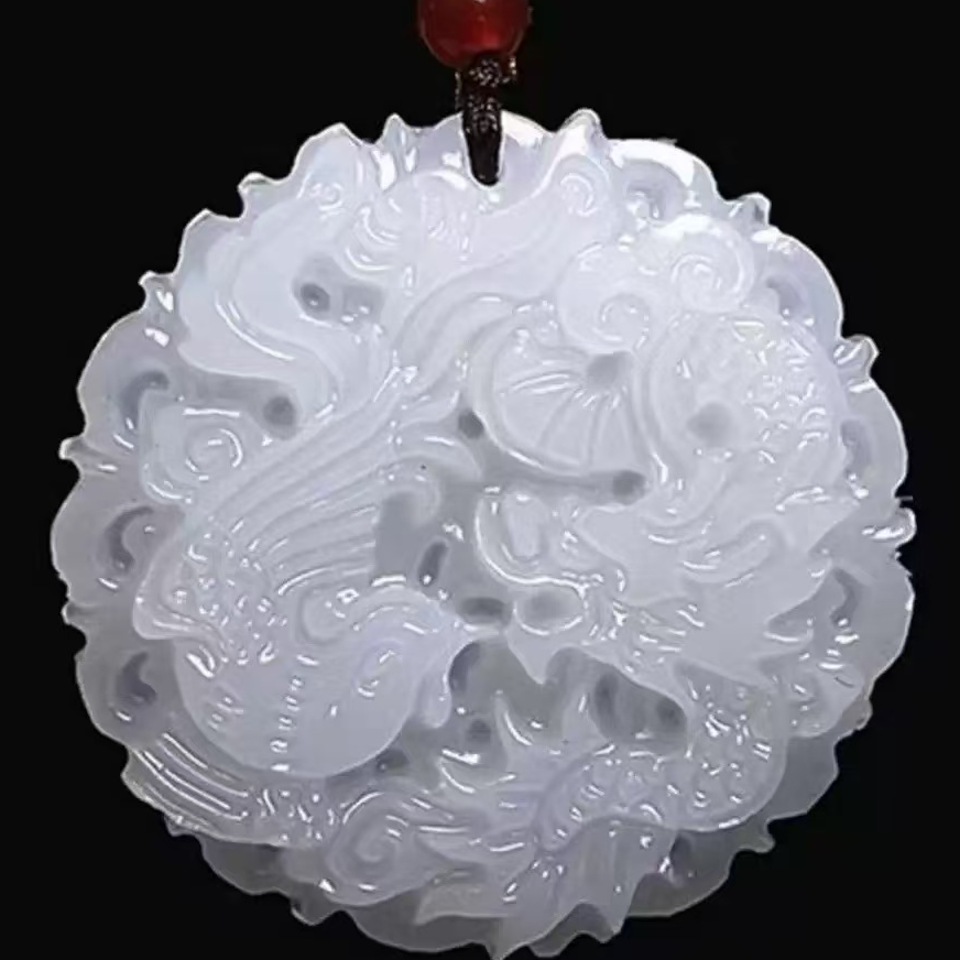 精美DIY龙凤牌项链1