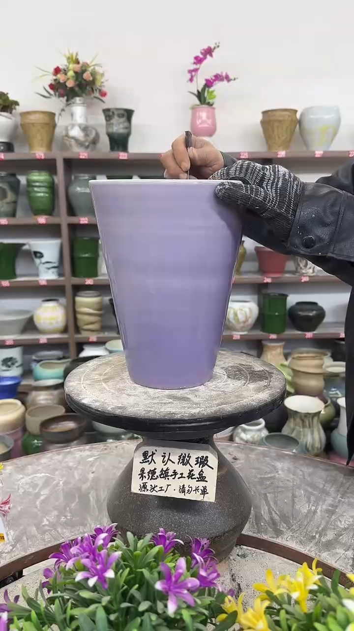 12-28-高26口21瑕-花盆