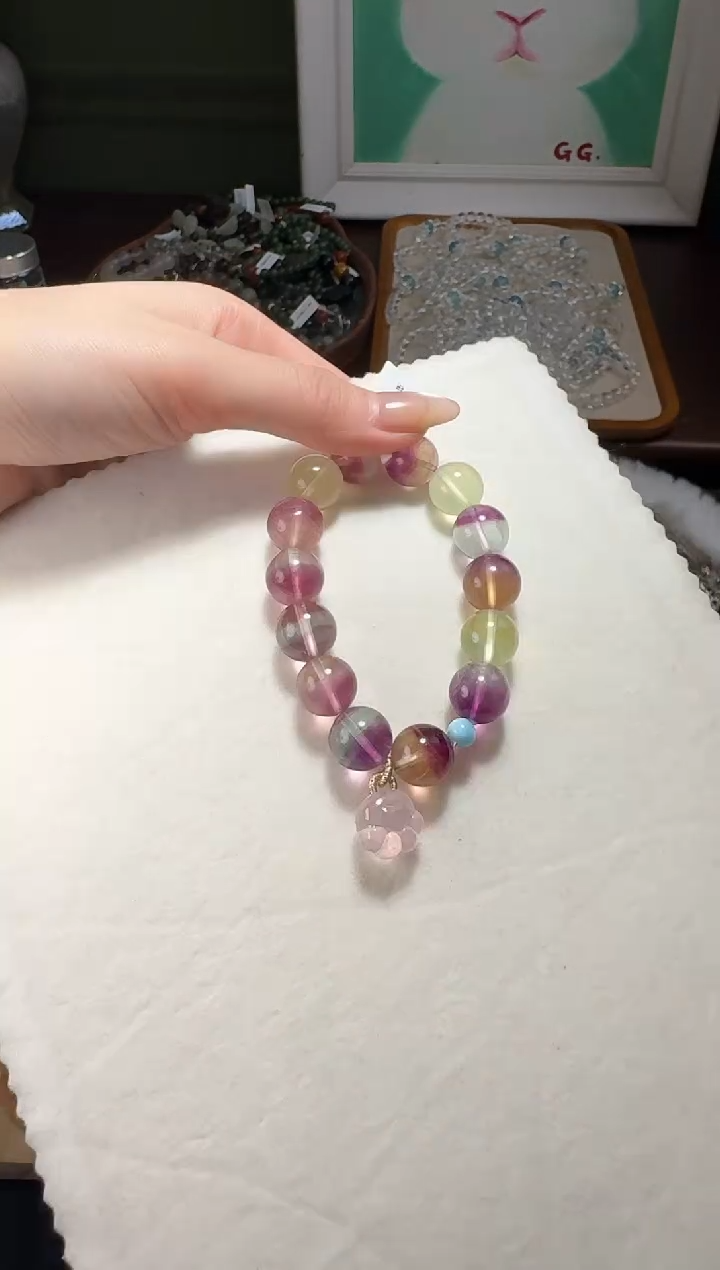 【闪购商品】萤石手串未镶嵌萤石手串