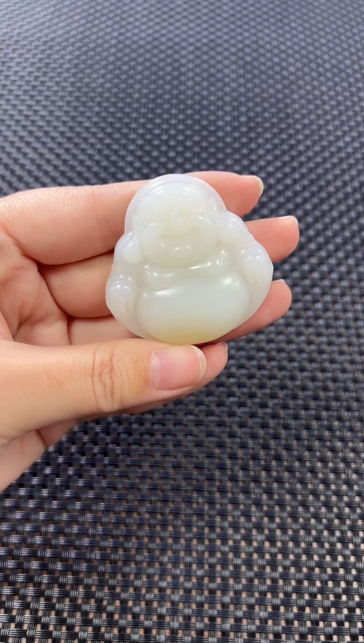 【闪购商品】和田玉挂件未镶嵌佛公挂件（多样性发一件）