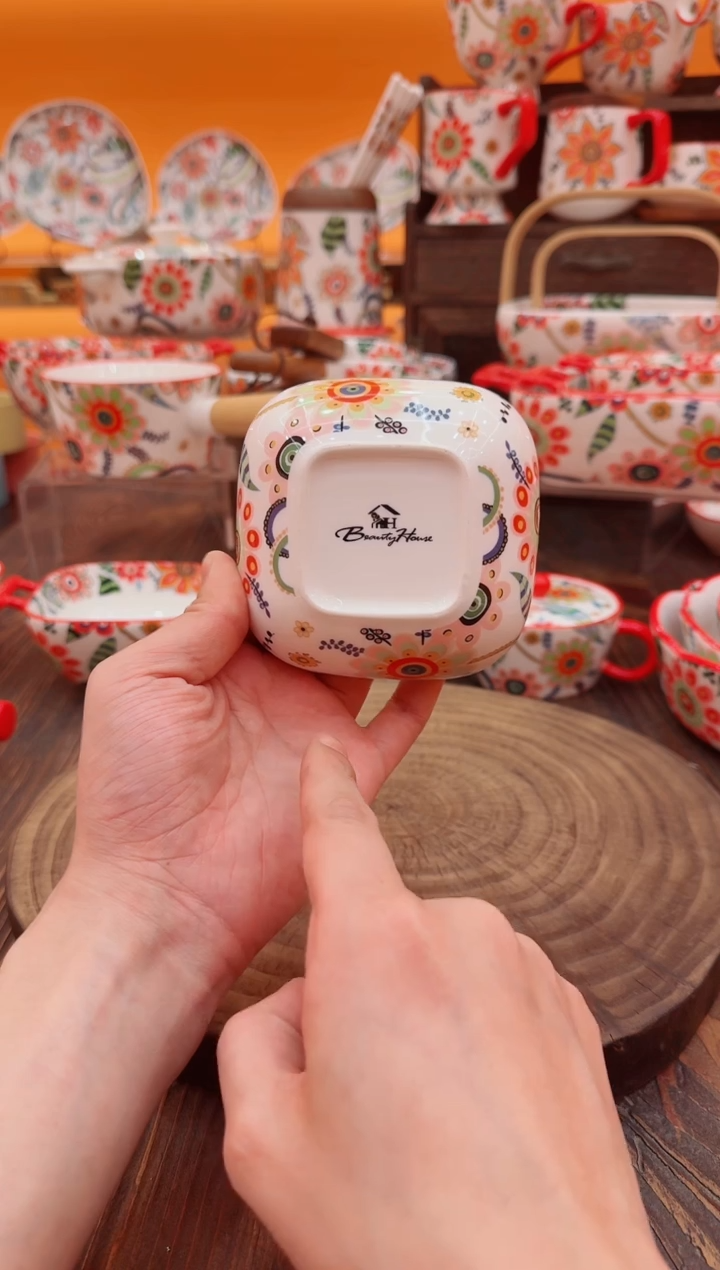 罐景德镇陶瓷餐具碗碟盘子