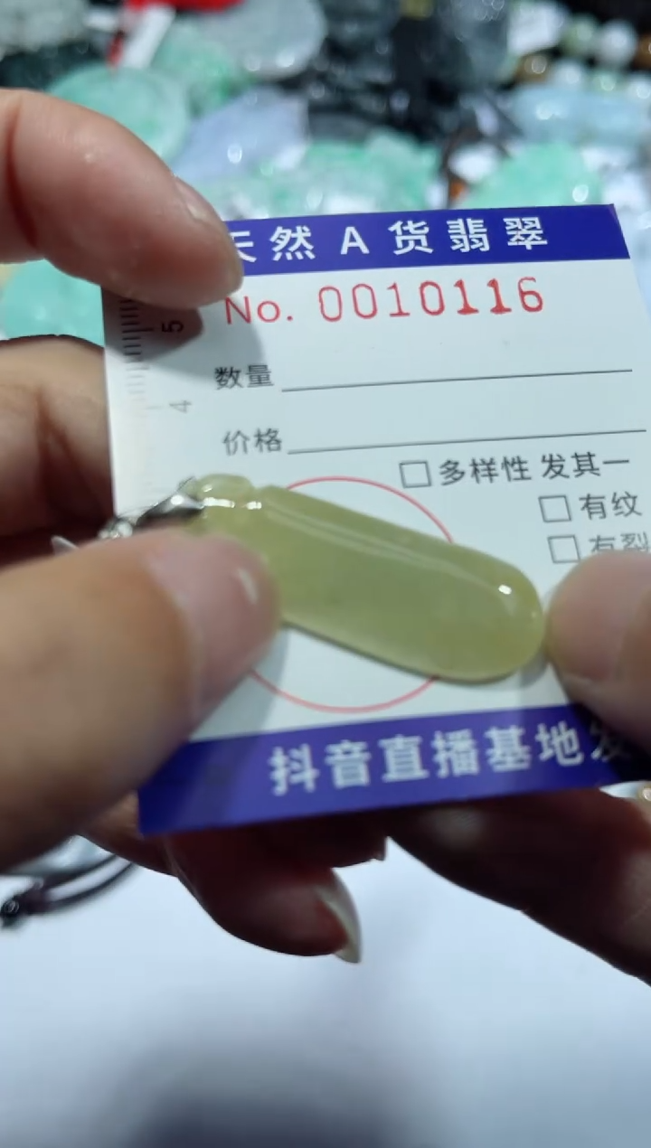 【闪购商品】翡翠颈饰未镶嵌00010116