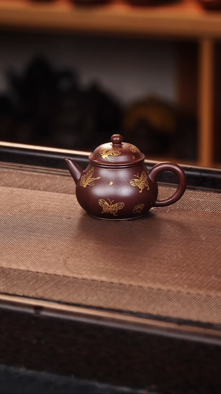 茶壶紫砂原矿紫砂壶