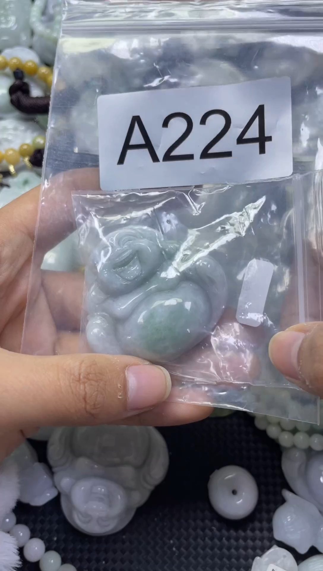 颈饰未镶嵌翡翠A224