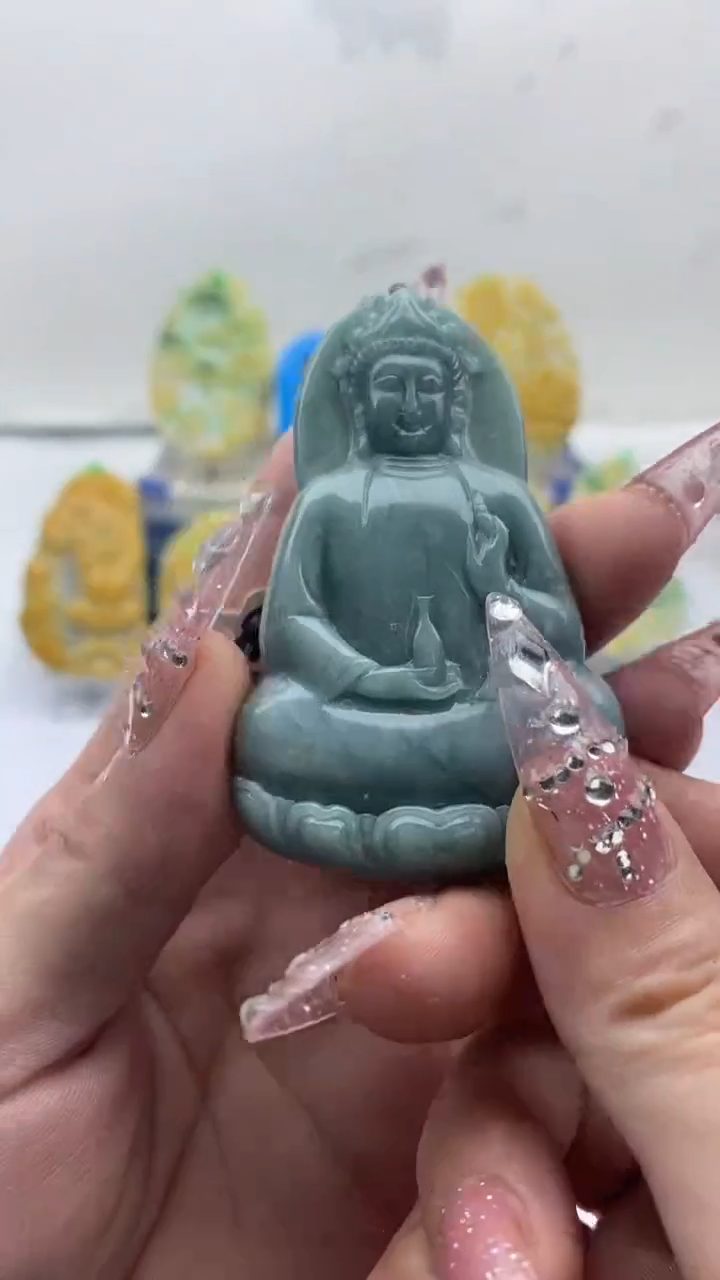 【闪购商品】翡翠颈饰未镶嵌挂件