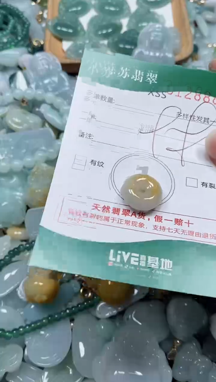 【闪购商品】翡翠颈饰未镶嵌闪购商品0128883