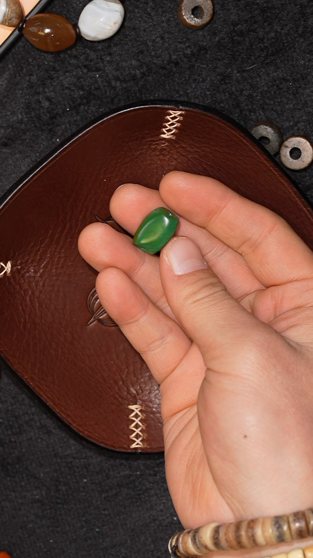 【闪购商品】绿松石颈饰未镶嵌冲赛康胡子哥，DIY一87