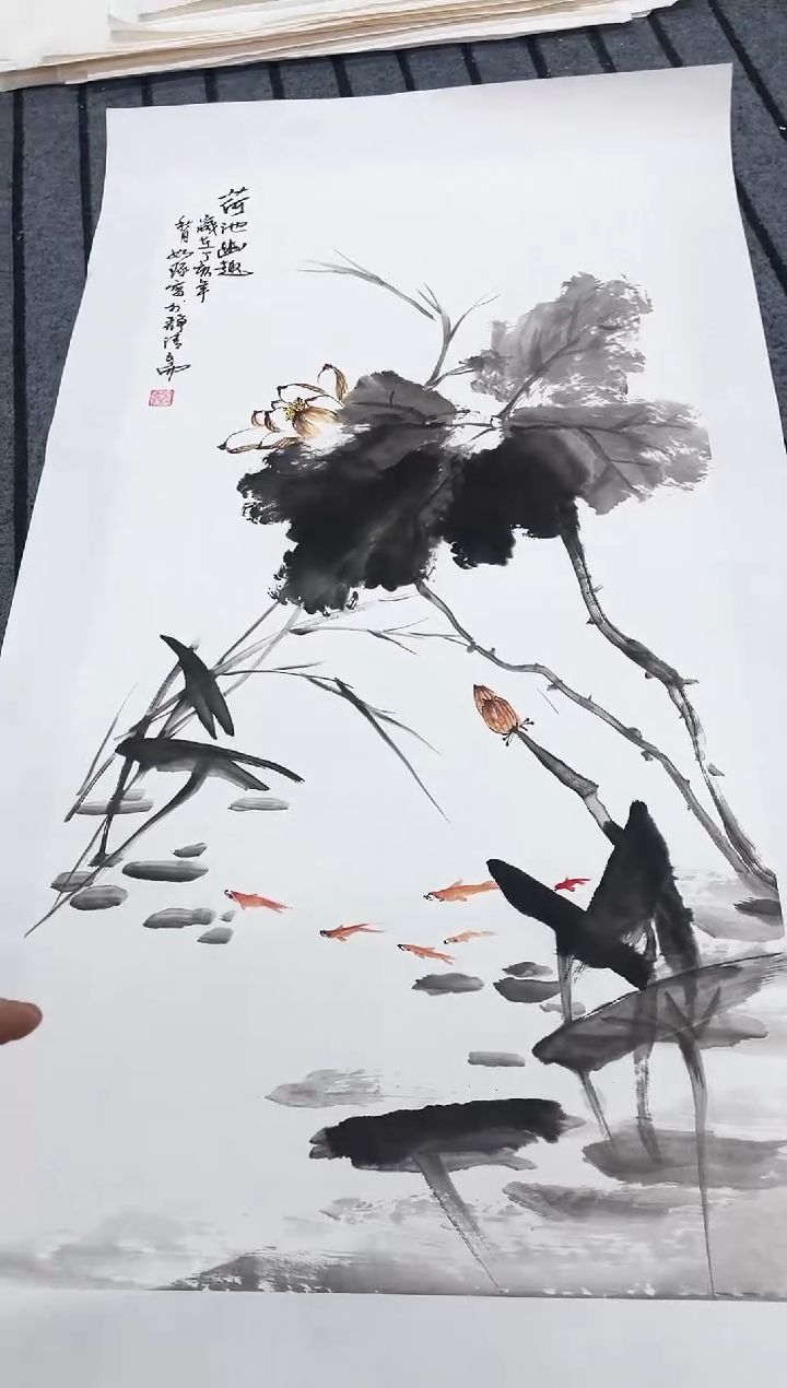 精品国画花鸟作品