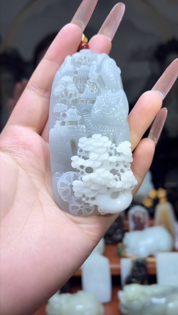 【闪购商品】和田玉吊坠未镶嵌121