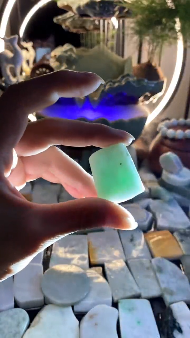 未镶嵌挂件翡翠天然缅货翡翠毛料