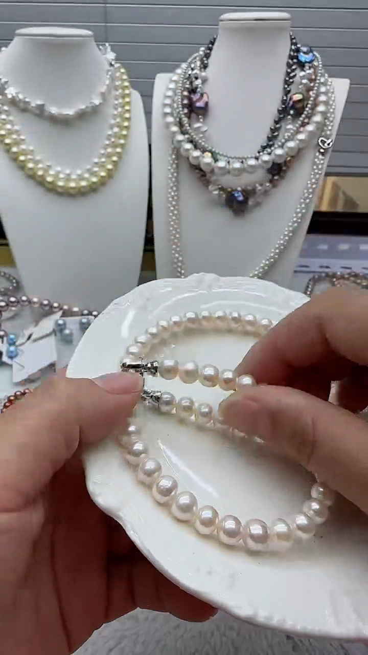 【闪购商品】淡水珍珠项链未镶嵌4