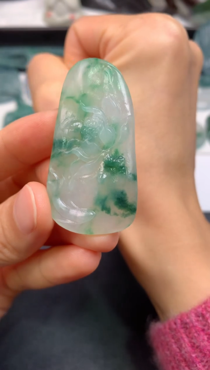 【闪购商品】定制翡翠未镶嵌0766585479