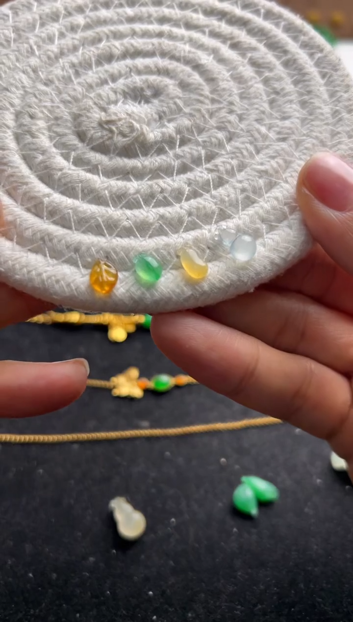 【闪购商品】定制翡翠未镶嵌多彩随行2600+260-sm145