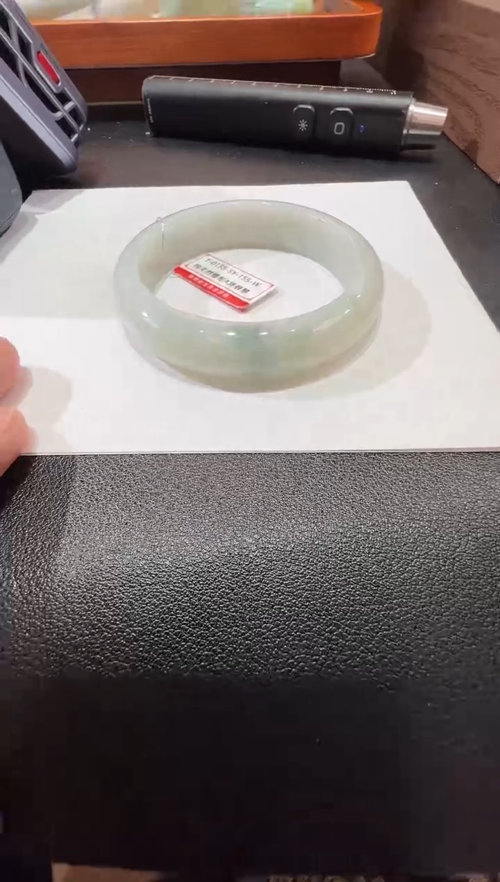 未镶嵌手镯翡翠-纯天然缅甸A货翡翠手镯-54-55mm155号