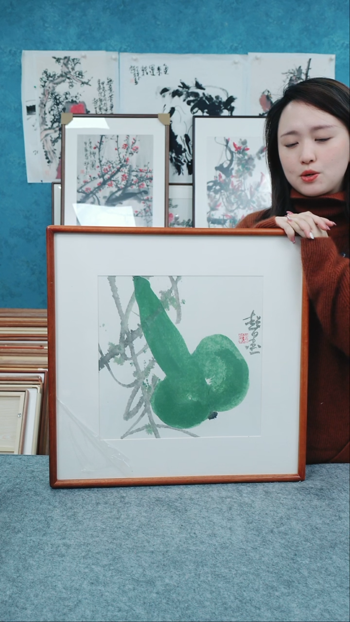 【闪购商品】国画50*50郑志超老师花鸟