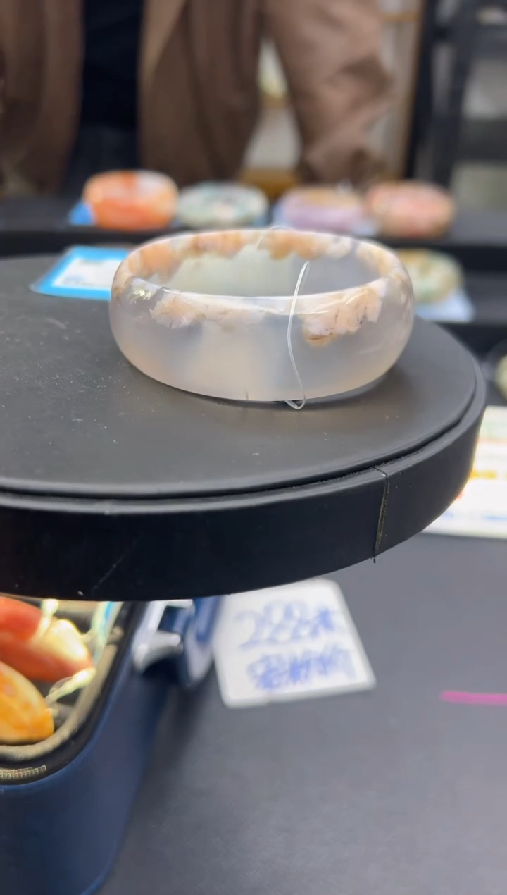 【闪购商品】石英质玉手镯未镶嵌A274(60圈)